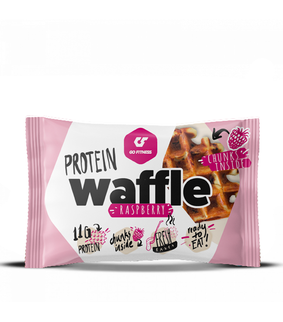 protein waffle lampone go fitness nutrition