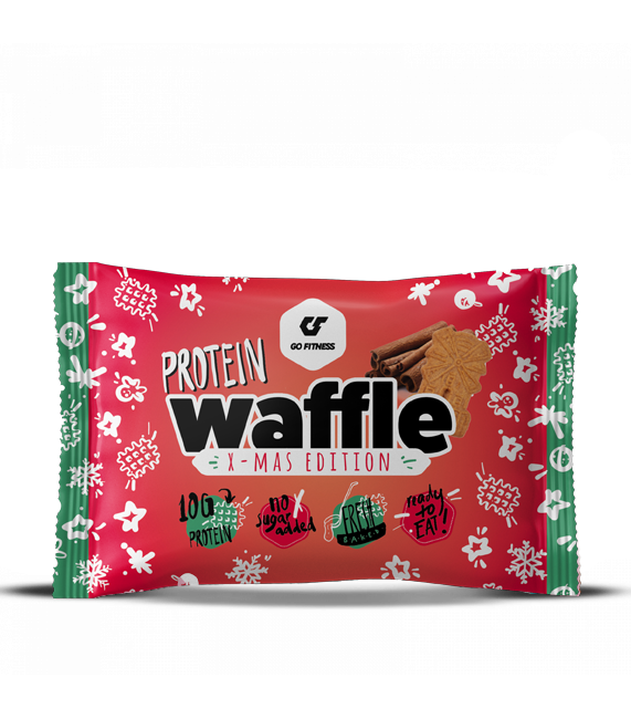 protein waffle go fitness xmas edition