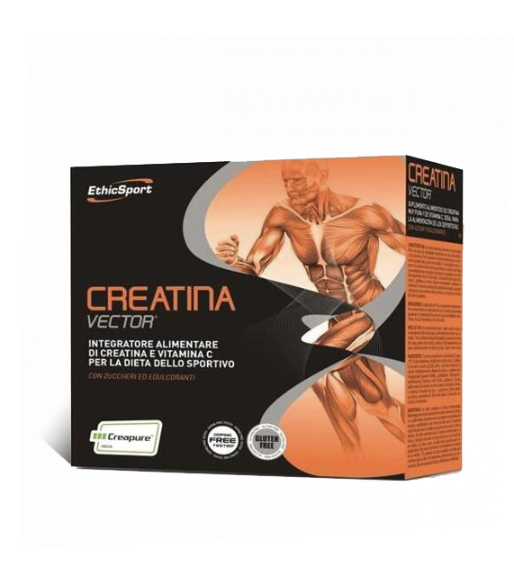 ethic sport creatina vector