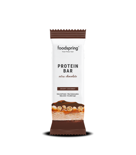 barretta proteica extra cioccolato foodspring