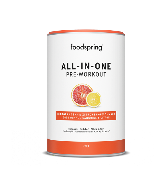foodspring all in one pre workout
