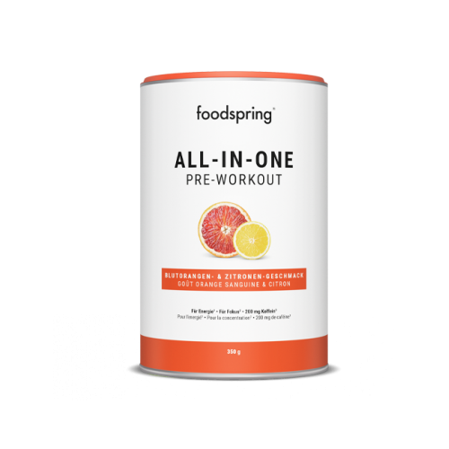 foodspring all in one pre workout