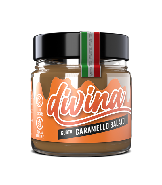 divina crema proteica al caramello salato