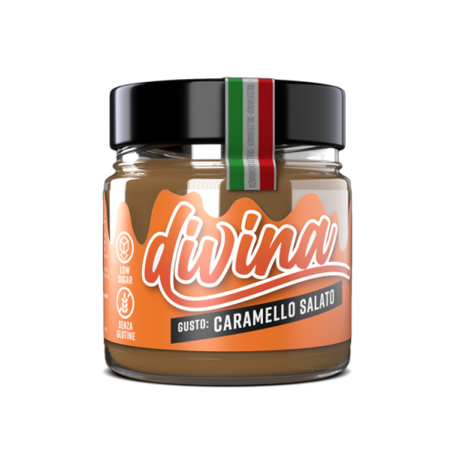 divina crema proteica al caramello salato