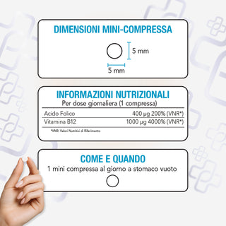 Acido Folico + Vitamina B12