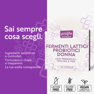 Fermenti Lattici Probiotici Donna